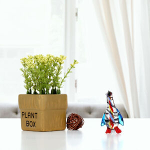 Creative Colored Glaze Crafts, Animal Ornaments,Little Penguin Decoration Crafts