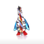 Creative Colored Glaze Crafts, Animal Ornaments,Little Penguin Decoration Crafts