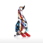 Creative Colored Glaze Crafts, Animal Ornaments,Little Penguin Decoration Crafts