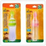 Silicone Training Rice Spoon, Infant Cereal Food Supplement, Safe Feeder