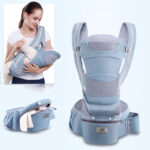 Ergonomic Baby Carrier Infant Baby Hipseat Carrier 3 In 1 Front Facing Ergonomic Kangaroo Baby Wrap Sling