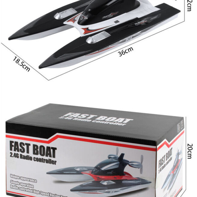 Remote Control High Speed 2.4G Electric Toy Boat Speed Boat Children's Toy