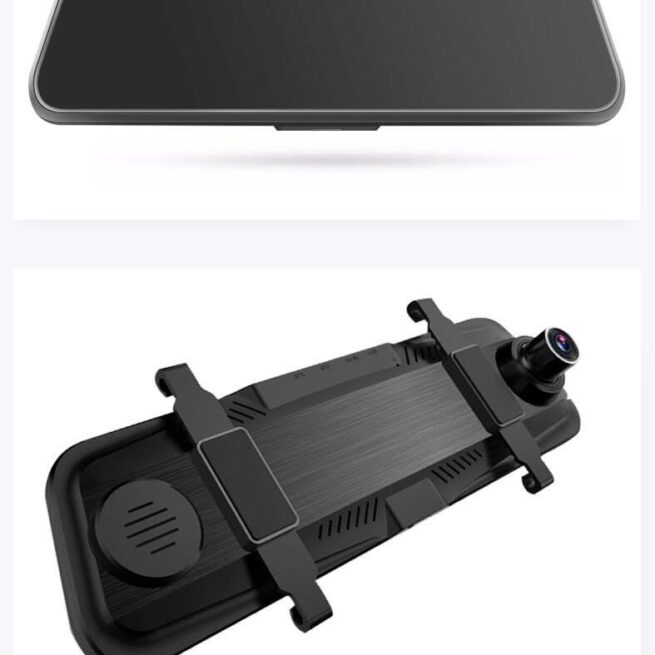 Dual Cameras Driving Recorder with Full Display Screen