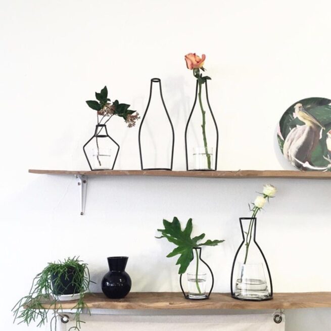 Iron Arts and Crafts Iron Wire Vase Ornaments