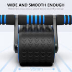 Double Wheel Abdominal Exerciser Women Men Automatic Rebound Ab Wheel Roller Waist Trainer Gym Sports Home Exercise Devices