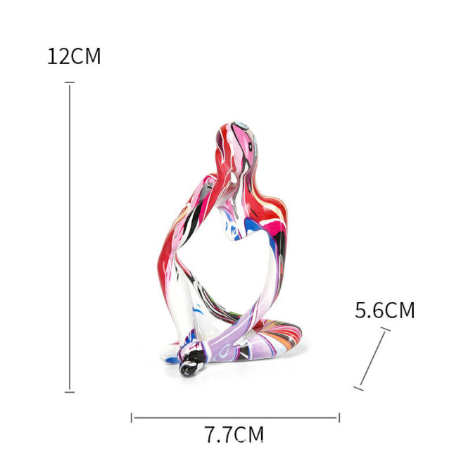 Character Ornament Thinker Creative Crafts