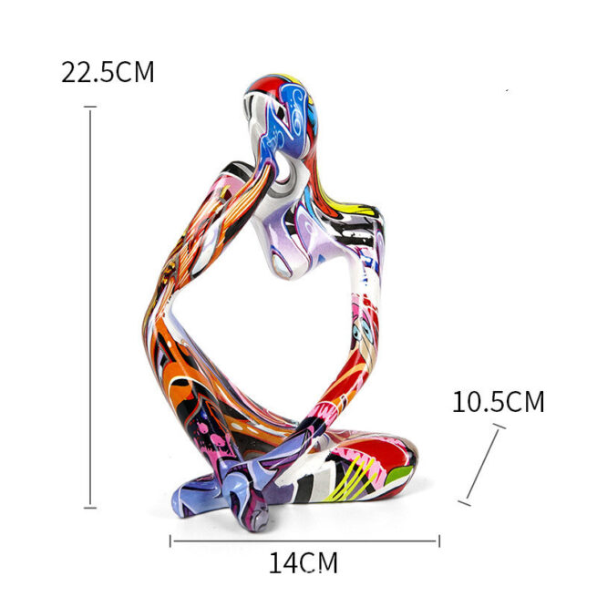 Character Ornament Thinker Creative Crafts
